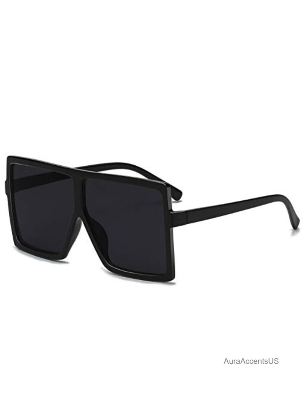 Oversized Square Sunglasses UV400 Polycarbonate Full Frame Lightweight